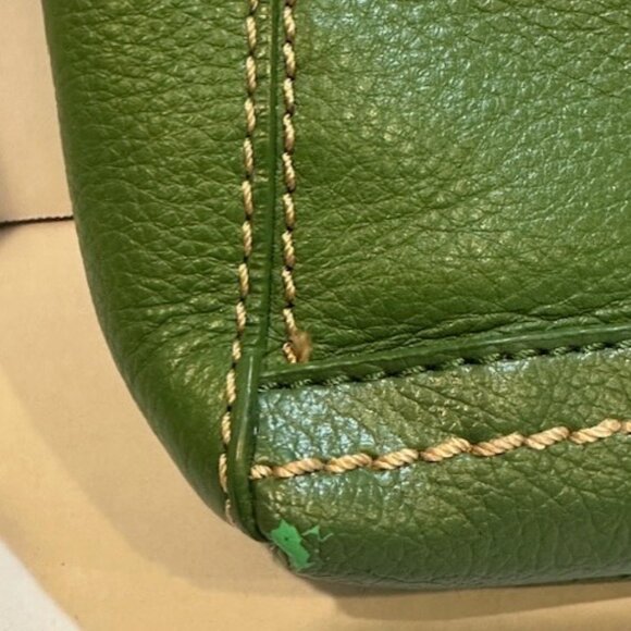 Vintage The Sak Green Leather Crossbody - Picture 13 of 16